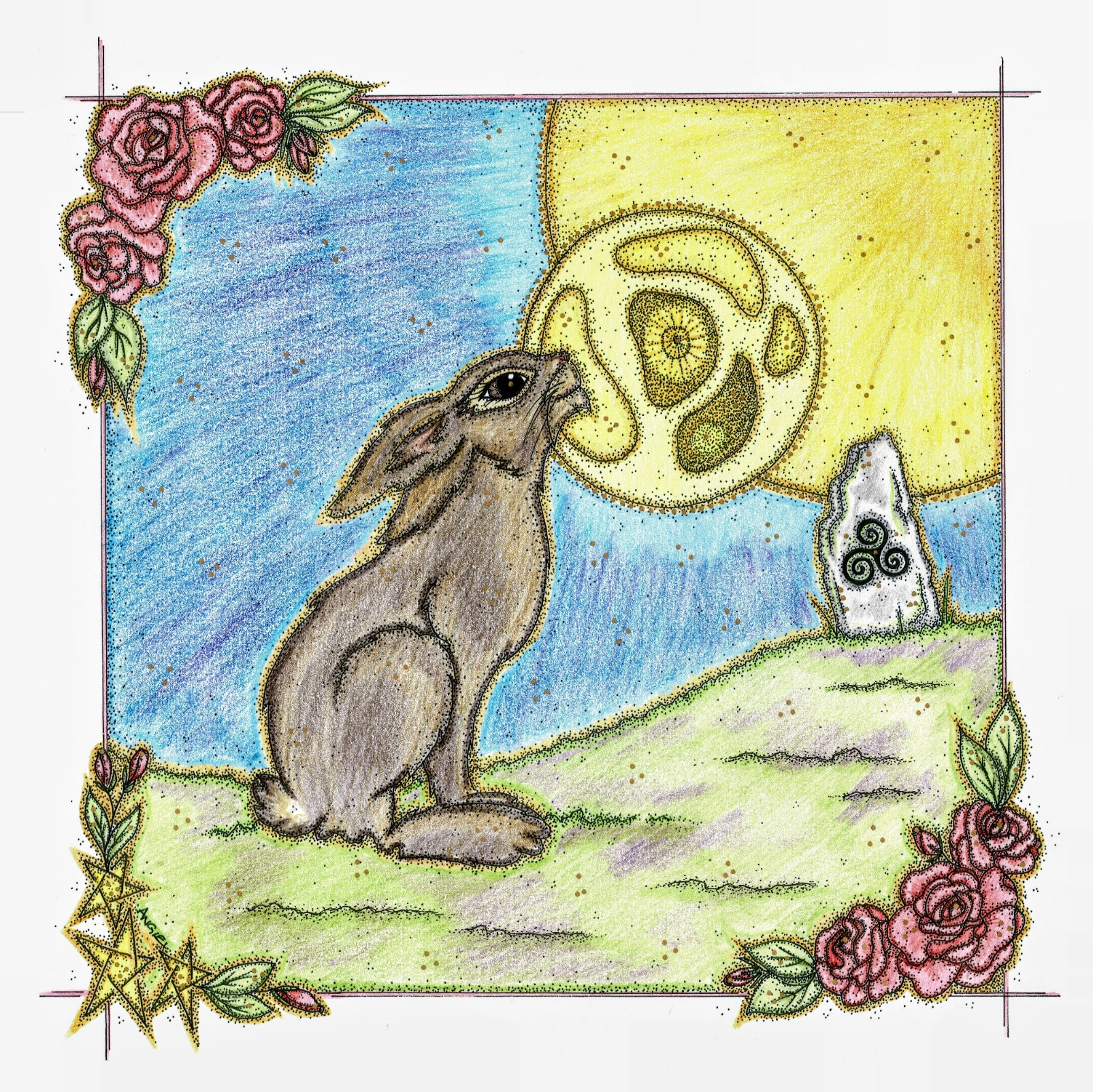 Gazing Hare - June